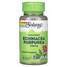 True Herbs Echinacea Purpurea 440 mg Эхинацея Solaray