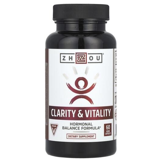 Основное фото товара Zhou Nutrition, Линолевая кислота, Clarity & Vitality, 60 кап