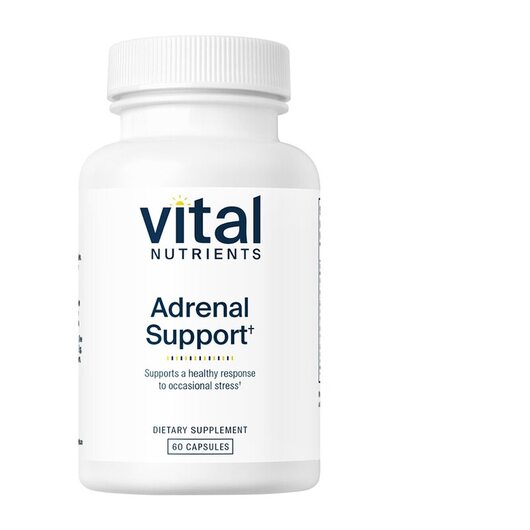Основное фото товара Поддержка надпочечников, Adrenal Support, 60 капсул