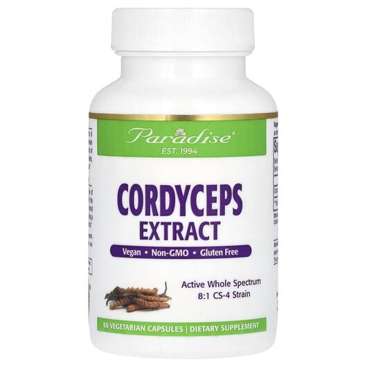 Основное фото товара Tibetan CS-4 Cordyceps, 60 капсул, Paradise Herbs