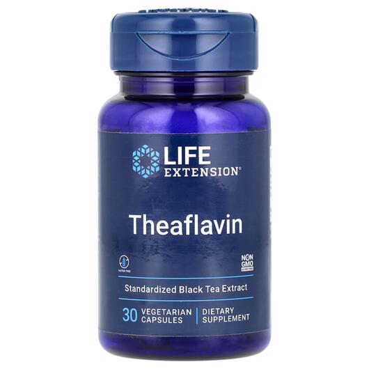 Основное фото товара Антиоксиданты, Theaflavin Standardized Extract, 30 капсул