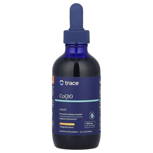 Основное фото товара Trace, Коэнзим CoQ10, Liquid CoQ10 Tangerine, 118 мл