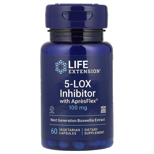 Основное фото товара Life Extension, Boswellia 100 мг, 5-Lox Inhibitor, 60 капсул