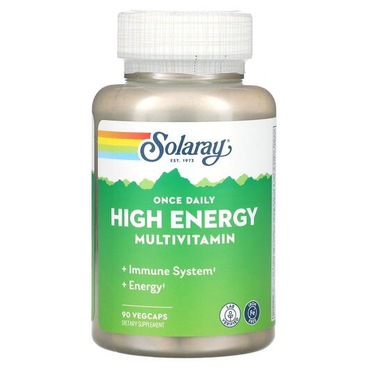 Основное фото товара Железо, Once Daily High Energy Multivitamin Iron Free, 90 капсул