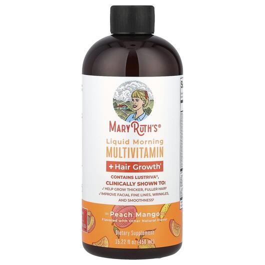 Основное фото товара Liquid Morning Multivitamin + Hair Growth, Поддержка роста волос,