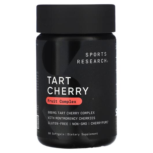 Основное фото товара Tart Cherry Concentrate 800 mg, Вишня концентрат 800 мг, 60 капсу