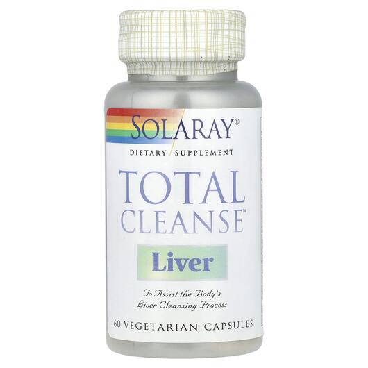 Основное фото товара Solaray, Очистка печени, Total Cleanse Liver, 60 капсул