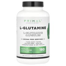 L-Glutamine 800 mg L-Глутамин PrePrimal 180 капсул