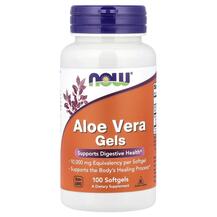 Aloe Vera Gels Алоэ вера NOW 100 капсул