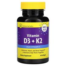 Vitamin D3 + K2 Витамины D3 + K2 InnovixLabs