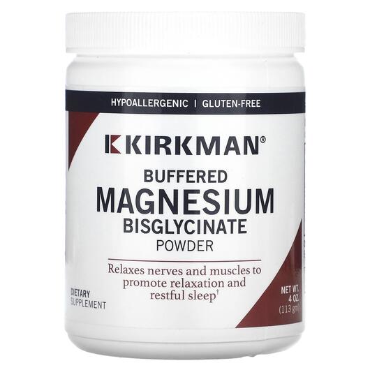 Основное фото товара Магний Бисглицинат, Buffered Magnesium Bisglycinate, 113 г
