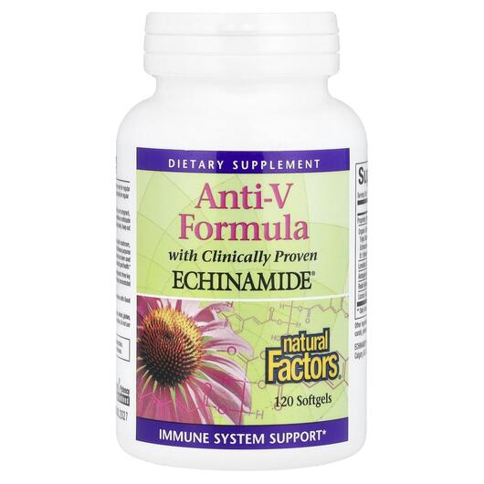 Основное фото товара Anti-V Formula with Clinically Proven, Травяные добавки, 120 капс
