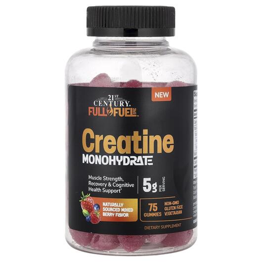 Основное фото товара Full Fuel 365 Creatine Monohydrate Gummies Mixed, Креатин, 75 таб