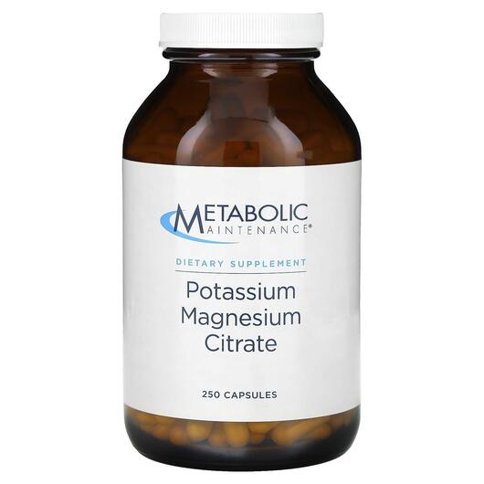 Основное фото товара Магний Калий, Potassium Magnesium Citrate, 250 капсул