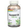 Фото товару Solaray, Flaxseed Oil 1000 mg, Лляна олія, 240 капсул