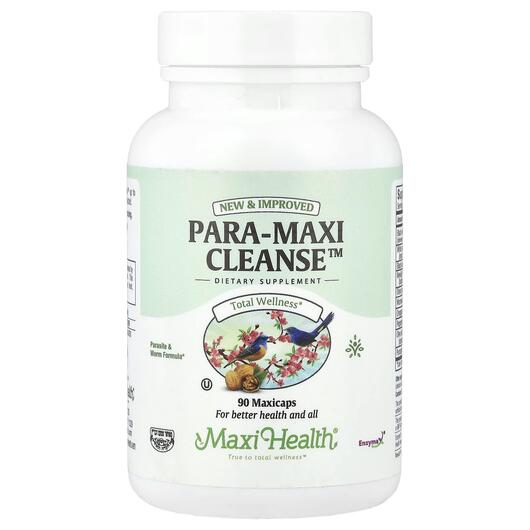 Основное фото товара Maxi Health, Средство от паразитов, Para-Maxi Cleanse, 90 капсул