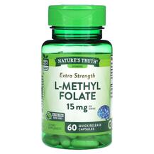 L-Methyl Folate 15 mg Метилфолат Nature's Truth L-Methyl Folate 15 mg Метилфолат Nature's Truth