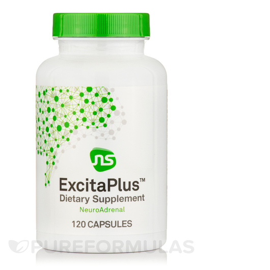 Основное фото товара NeuroScience, Поддержка надпочечников, ExcitaPlus, 120 капсул