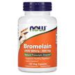 Фото товару NOW, Bromelain 500 mg, Бромелайн 500 мг, 120 капсул