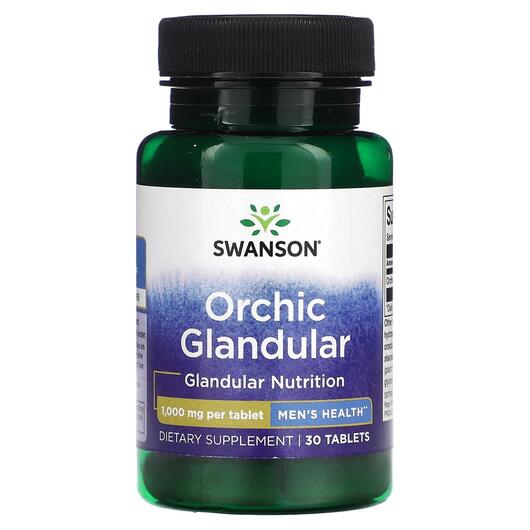 Основне фото товара Orchic Glandular Men's Health, Гамма-ліноленова кислота, 30 