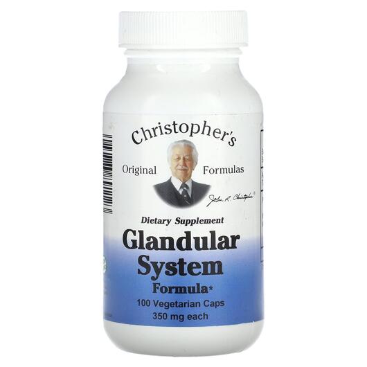 Основное фото товара Glandular System Formula 400 mg, Поддержка надпочечников, 100 кап