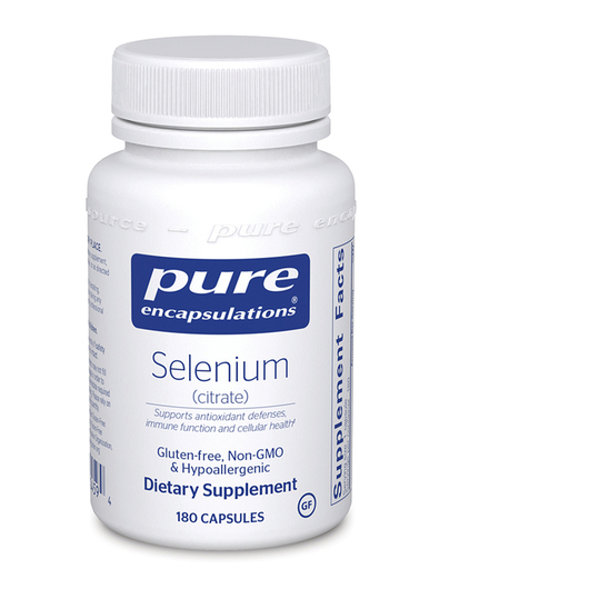Основное фото товара Pure Encapsulations, Селен, Selenium citrate, 180 капсул
