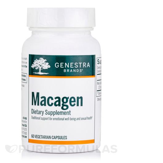 Основное фото товара Genestra, Мака, Macagen, 60 капсул
