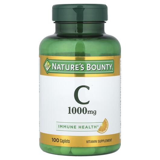 Основне фото товара Nature's Bounty, Vitamin C 1000 mg, Вітамін С 1000 мг, 100 к