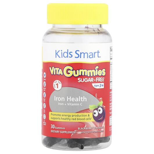 Основное фото товара Nature's Way, Железо, VITA Gummies, 30 таблеток