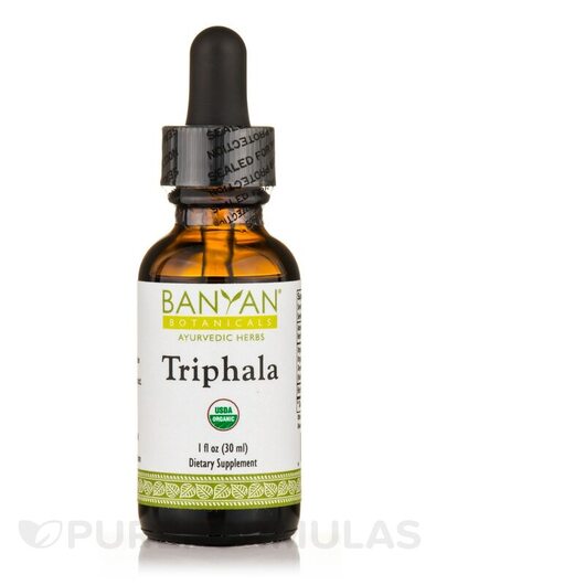 Основное фото товара Трифала, Triphala Liquid Extract Organic, 30 мл