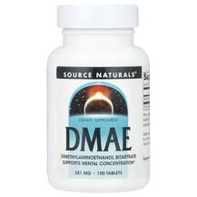 DMAE 351 mg Диметиламиноэтанол Source Naturals