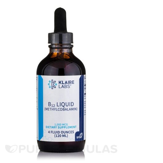 Основное фото товара Liquid Vitamin B12 1 mg Methylcobalamin, Метилкобаламин B12, 120 