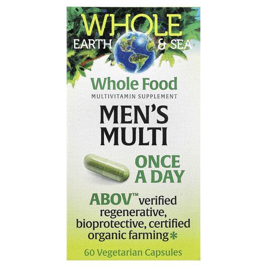 Основное фото товара Витамины для мужчин, Whole Earth & Sea Men's Multi, 60 к