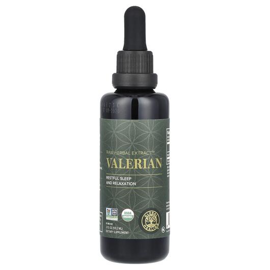 Основное фото товара Global Healing, Валериана, Raw Herbal Extract Valerian, 59.2 мл