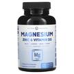 Фото товара Кальций Магний Цинк и D3, Magnesium Zinc & Vitamin D3, 120 ка