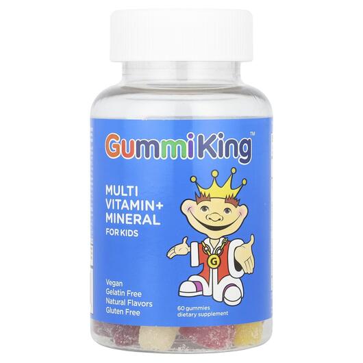 Основное фото товара Multi Vitamin Mineral For Kids, Мультивитамины для детей, 60 конф