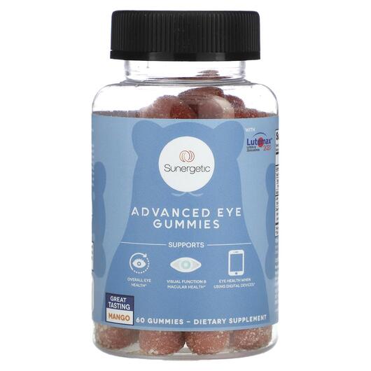 Основное фото товара Advanced Eye Gummies Mango, Поддержка здоровья зрения, 60 таблето