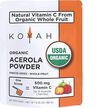 Фото товара Koyah, Ацерола, Organic Acerola Powder, 220 г