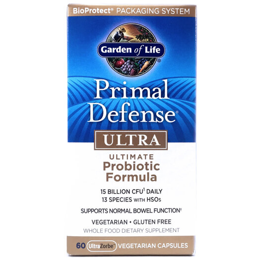 Основное фото товара Ультра Пробиотики, Primal Defense Ultra, 60 капсул