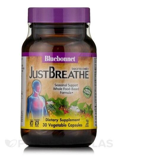 Основное фото товара Targeted Choice Just Breathe, Поддержка органов дыхания, 30 капсу