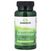 Telomere Advantage Клеточное здоровье Swanson 60 капсул Telomere Advantage Клеточное здоровье Swanson 60 капсул