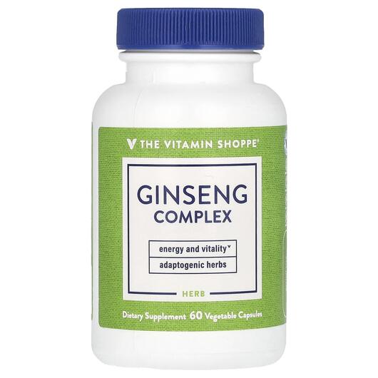 Основное фото товара TheVitaminShoppe, Корейський женьшень, Ginseng Complex, 60 капсул
