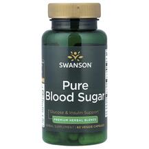 Підтримка рівня цукру Pure Blood Sugar Swanson 60 капсул Підтримка рівня цукру Pure Blood Sugar Swanson 60 капсул