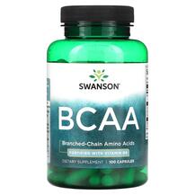 BCAA БЦАА Swanson 100 капсул