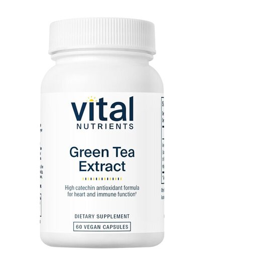 Основное фото товара Экстракт Зеленого Чая, Green Tea Extract 80% 275 mg, 60 капсул