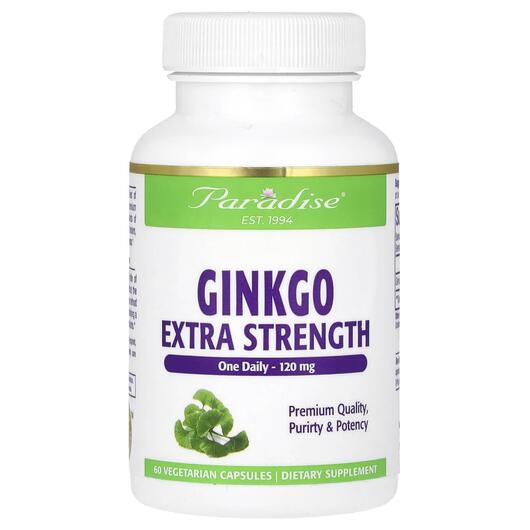 Основное фото товара Гинкго Билоба, Ginkgo Biloba 60 Vegetarian, 60 капсул