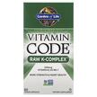 Фото товара Garden of Life, Витамин K, Vitamin Code RAW K-Complex, 60 капсул