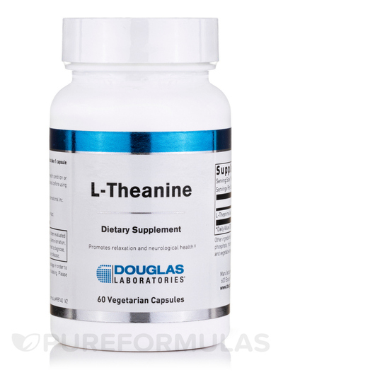 Основное фото товара Douglas Laboratories, L-Теанин, L-Theanine, 60 капсул