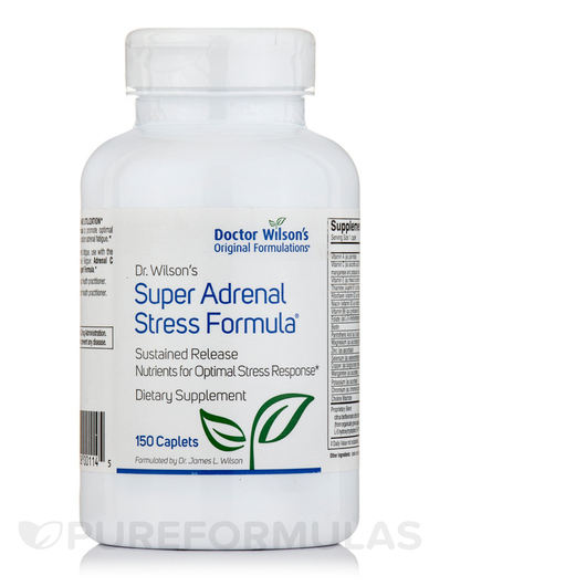 Основное фото товара Super Adrenal Stress Formula, Поддержка надпочечников, 150 таблет