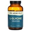 Фото товара Dr. Mercola, L-Глицин, L-Glycine 500 mg, 180 капсул